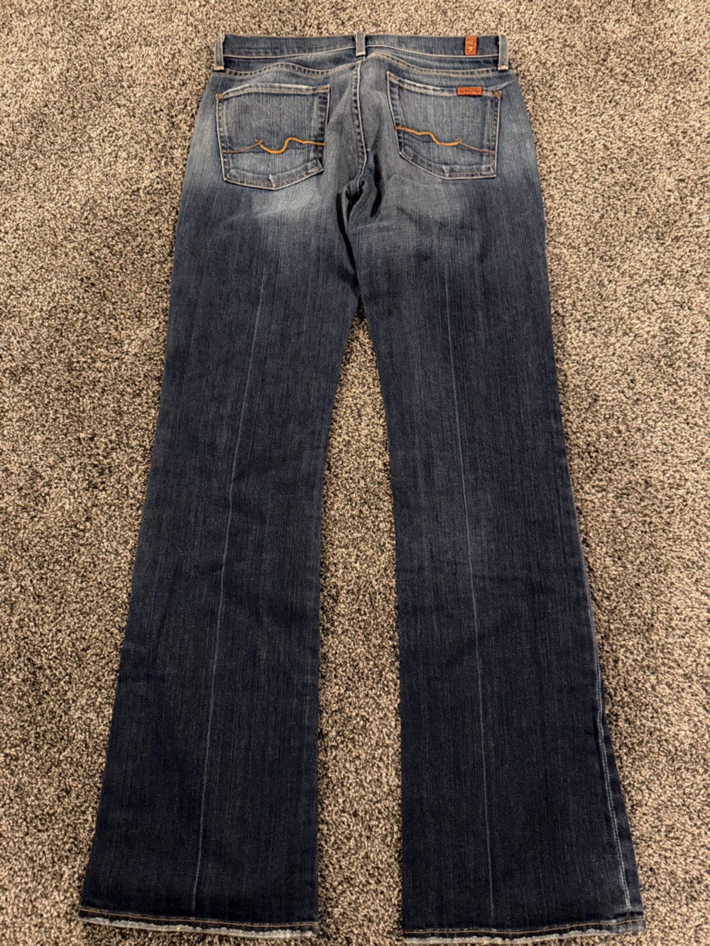 7 For All Mankind Dark Wash Bootcut Jeans